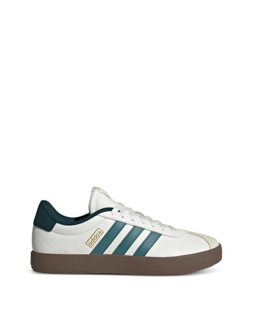 Adidas White Vl Court 3.0 Sneakers for men