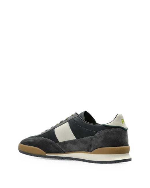 Paul Smith Black Dover Leather Sneakers for men