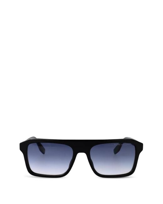 Marc Jacobs Blue Marc Rectangle-Frame Sunglasses for men