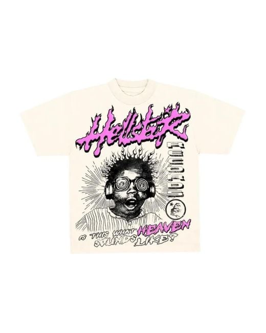 HELLSTAR White Sounds Like Heaven T-Shirt for men