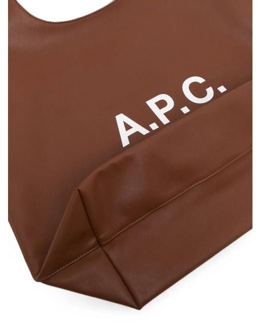 A.P.C. Brown Sac Cabas Ninon