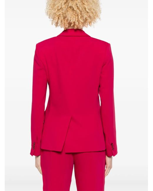 P.A.R.O.S.H. Pink Single-Breasted Blazer