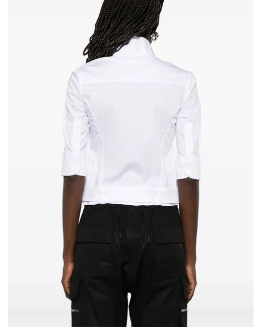 Camicia A Collo Alto di OTTOLINGER in White