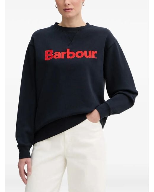 Barbour Blue Hartland Sweatshirt