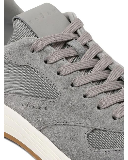 Hogan White Hyperlight Laced Sneakers for men