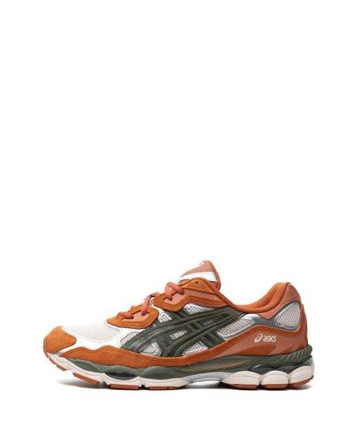 Asics Brown Gel-nyc "oatmeal/forrest" Sneakers for men