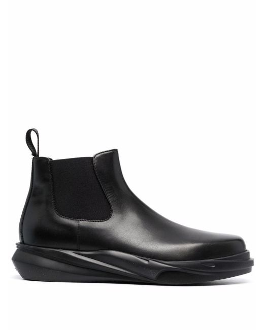 1017 ALYX 9SM Leather Mono-sole Chelsea Boots in Black for Men - Lyst