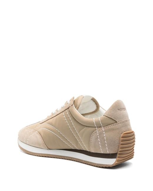 Totême  Natural Nylon Low-Top Sneakers
