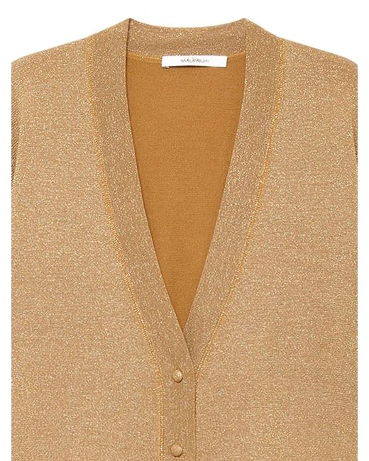 Maliparmi Natural Buttoned Cardigan
