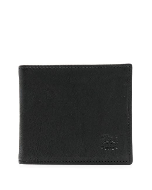 Il Bisonte Black Leather Bi-fold Wallet
