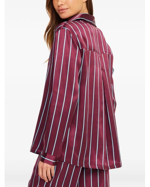 The Upside Red Capela Billy Silk Shirt