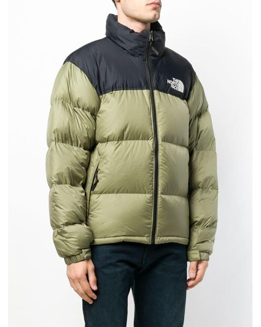 The North Face Nuptse Men s Jacket In Green for Men Lyst UK