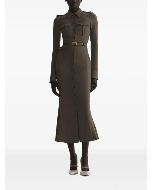 Mugler Blousejurk in het Black