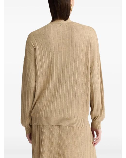 Liu Jo Natural Pullover Mit Lurex
