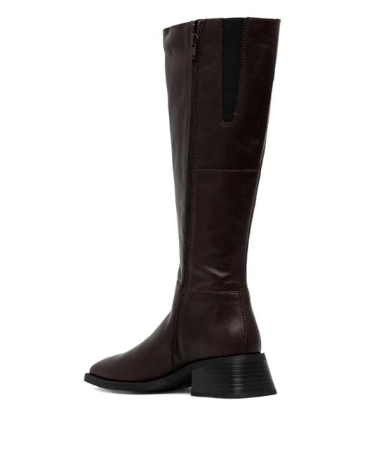 Stivali Con Punta Quadrata di Vagabond in Black