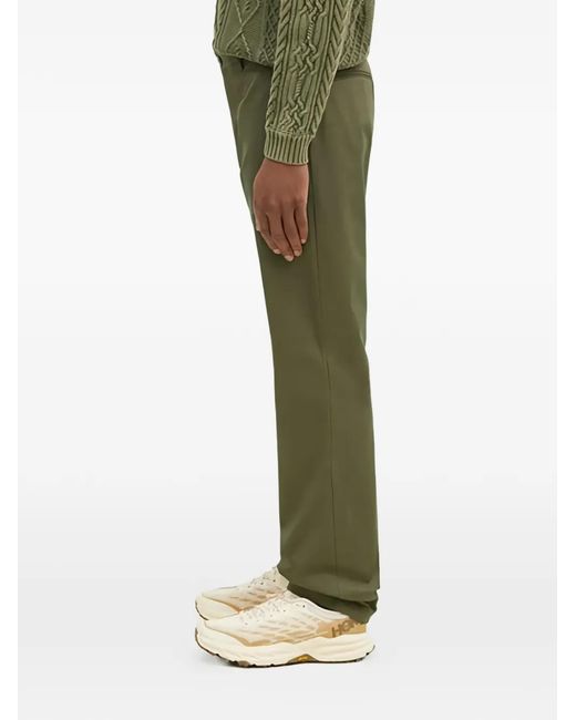 Paul Smith Green Flat-Front Chinos for men