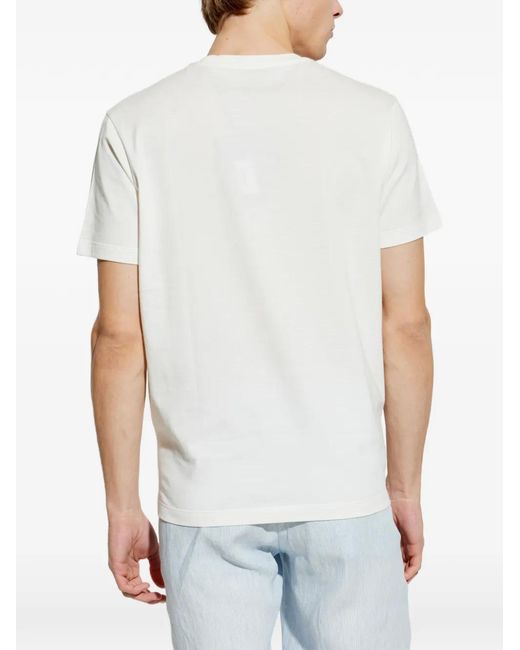 Paul & Shark White Logo-Detail T-Shirt for men