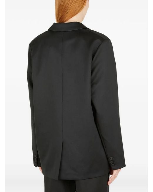 Soulland Black Button Blazer Jacket