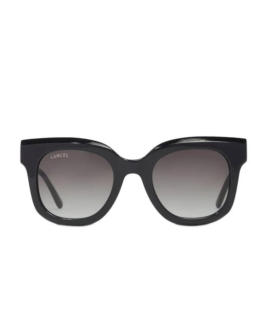Lancel Gray Ninon Butterfly-Frame Sunglasses