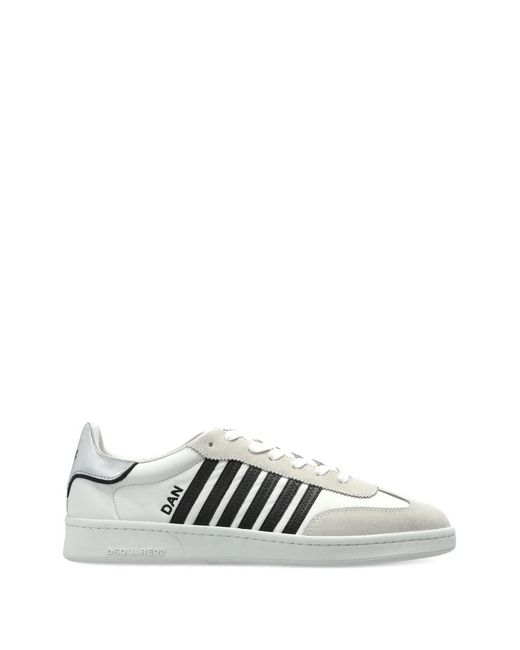 DSquared² White Boxer Sneaker for men