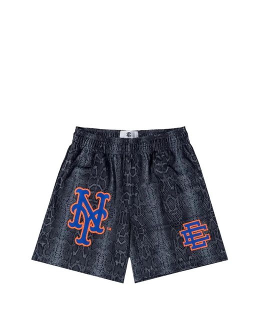 Eric Emanuel Blue X Ny Mets Mesh Shorts for men