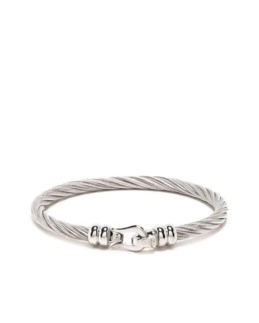 Charriol White Ibiza Cable Bangle