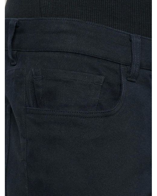 Vince Blue Dylan Low-Rise Straight-Leg Trousers for men