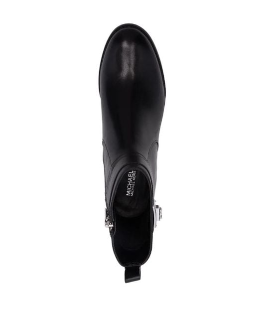 MICHAEL Michael Kors Black Padma Strap Boots