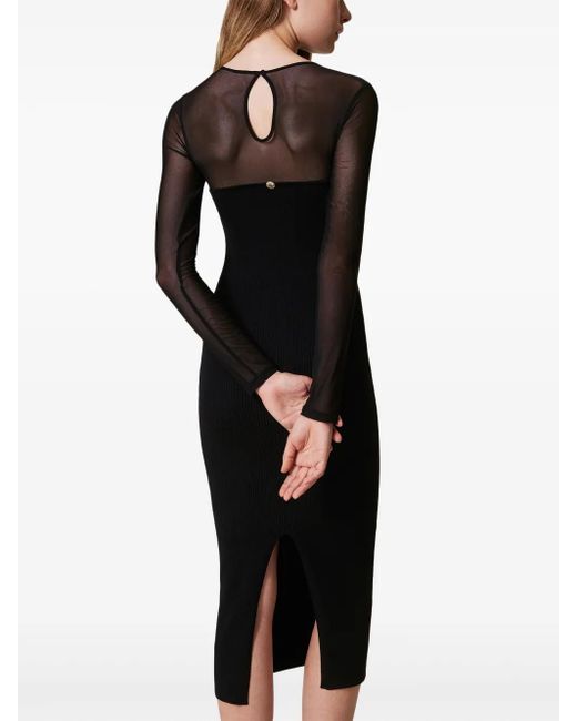 Abito Midi di Twinset in Black