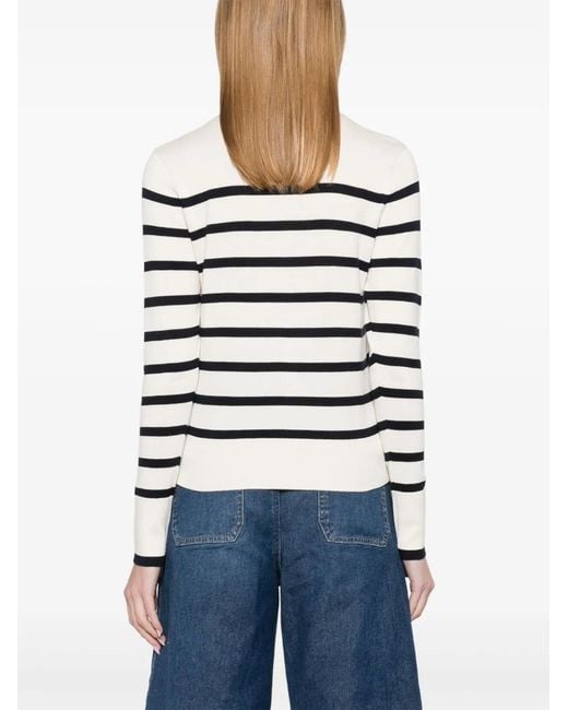Ralph Lauren White Denzel Cardigan