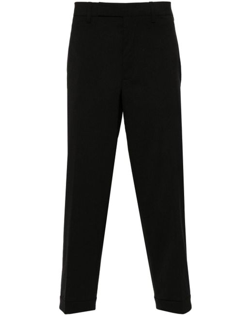 Pantalones chinos con corte slim Neil Barrett de hombre de color Black