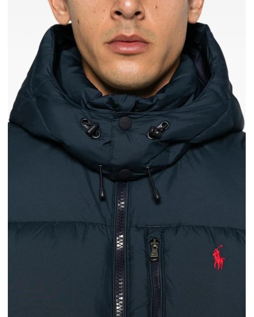 Polo Ralph Lauren Blue Quilted Jacket for men