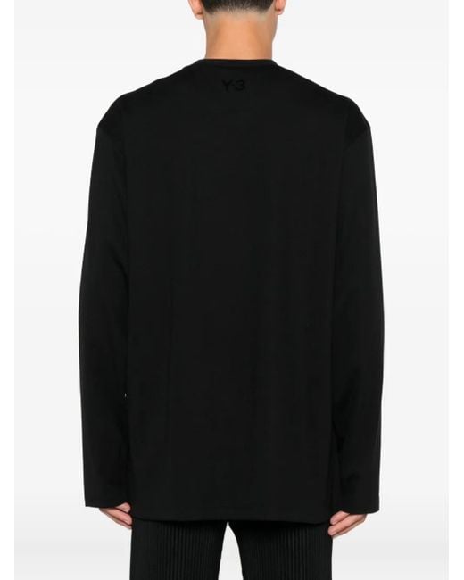 Y-3 Black T-Shirt for men