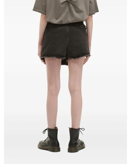 Musium Div. Black Pleated Skorts