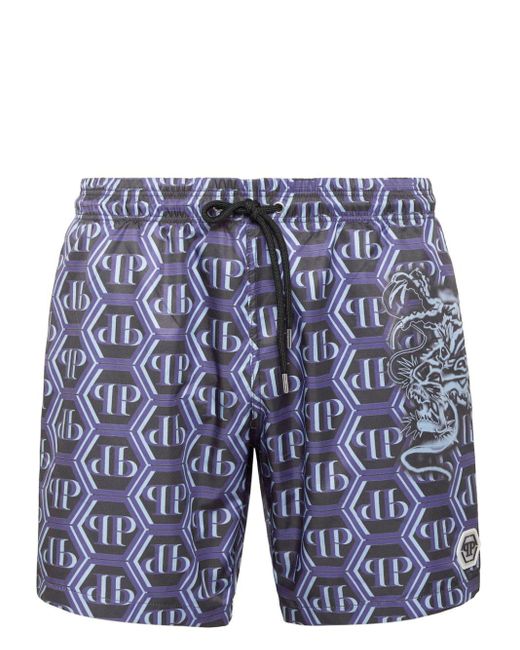 Short de bain philipp plein homme sale