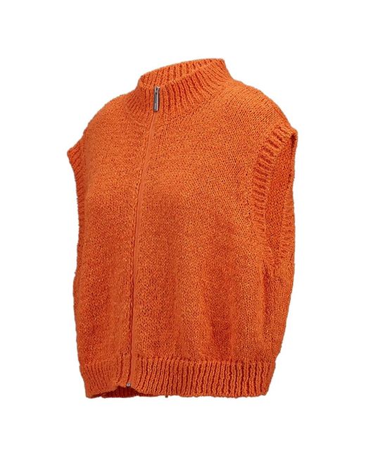 Laminar Orange Zip-Up Vest