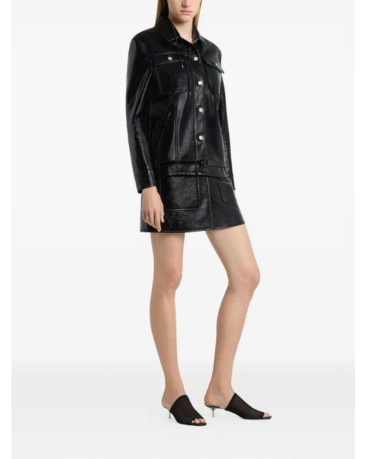 Courreges Black Belted Jacket