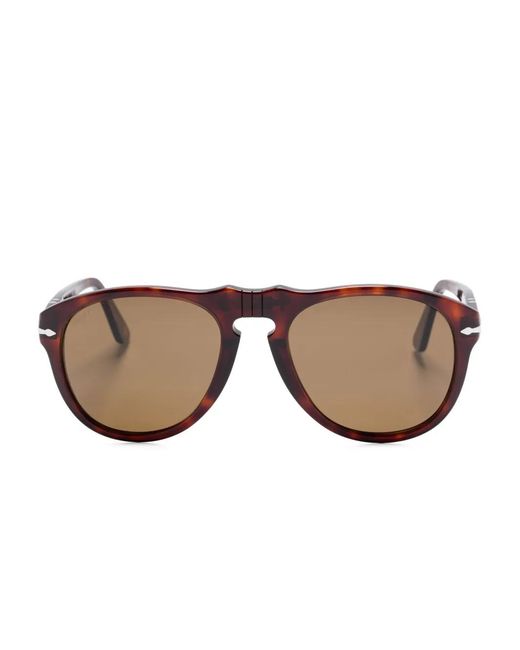Persol Brown Po0649 Sunglasses for men