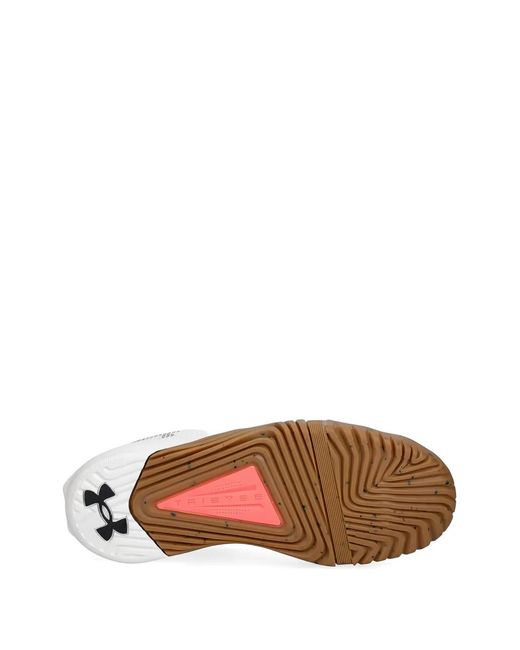 Under Armour White Lace-Up Sneakers for men