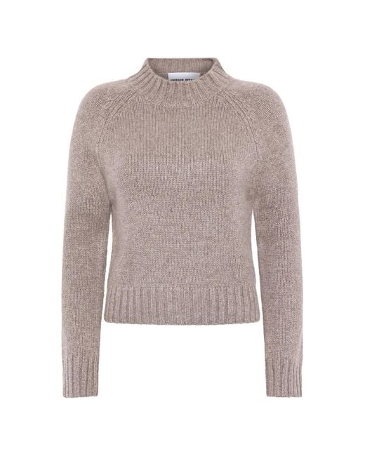 EMERSON RENALDI White Cashmere Crew-Neck Sweater