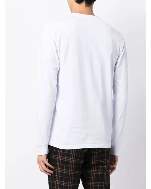 T-Shirt En Coton À Imprimé Graphique Edward Crutchley pour homme en coloris White