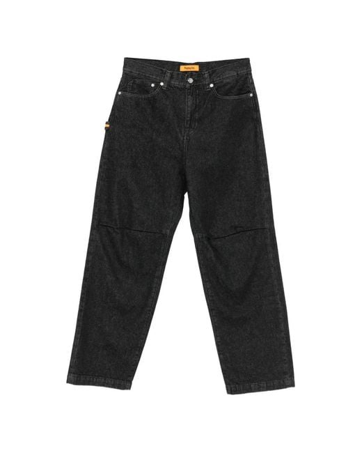 Replay Black Jean À Empiècements Et Passants Pour Ceinture for men
