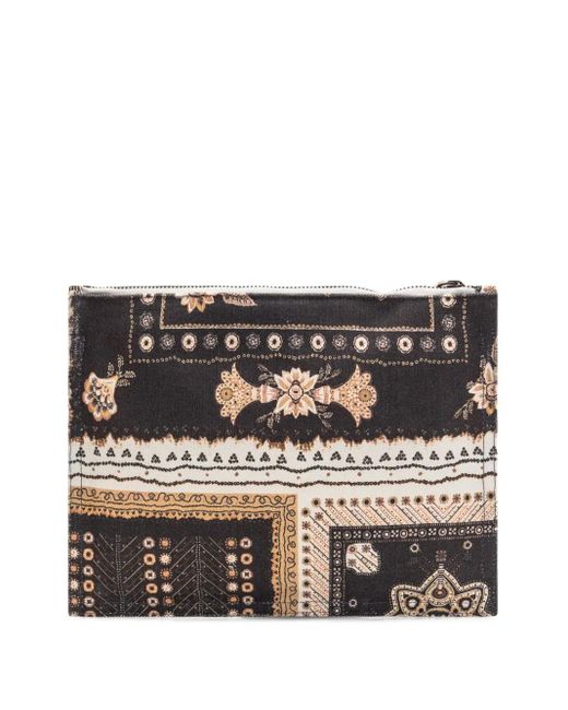 Isabel Marant Black Netia Clutch Bag