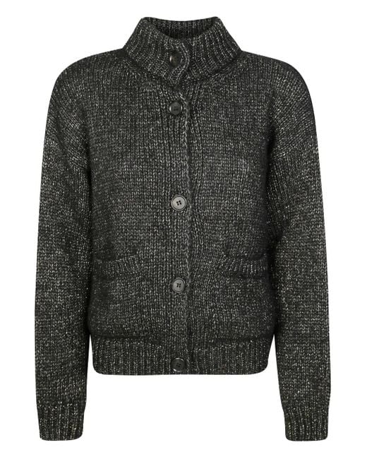 8pm Black Cordelia Cardigan