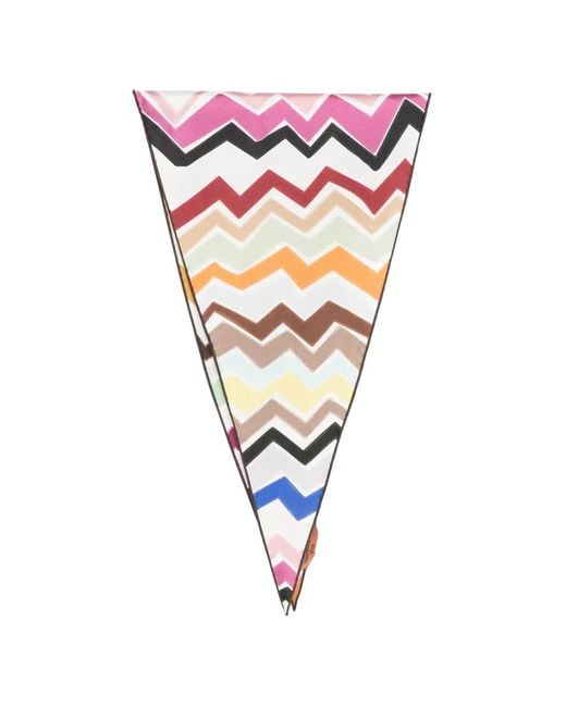 Missoni Pink Silk Scarves