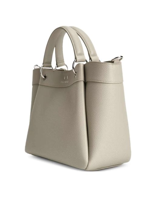 ARMANI EXCHANGE Metallic Sac Cabas À Détail De Logo