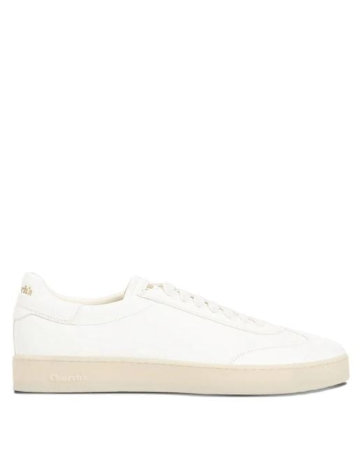 Church's Largs Leren Sneakers in het White voor heren