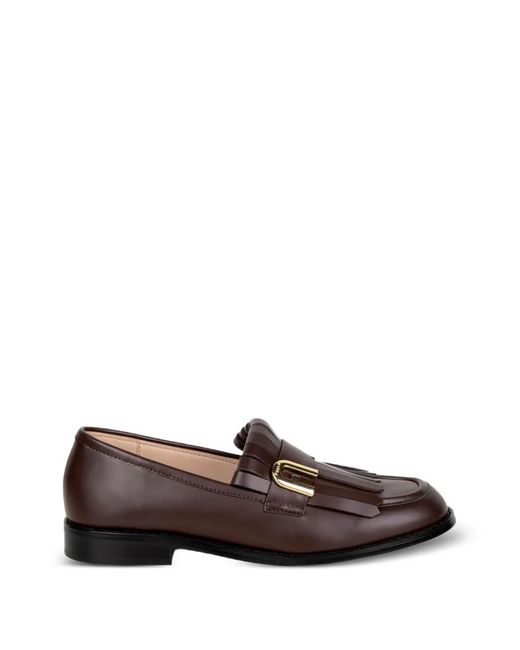 Furla Brown Lidia Loafers