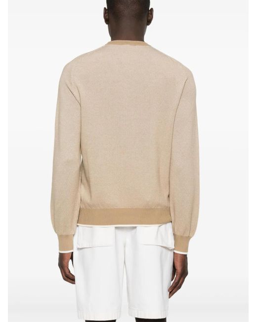 Canali Natural Cotton Sweater for men