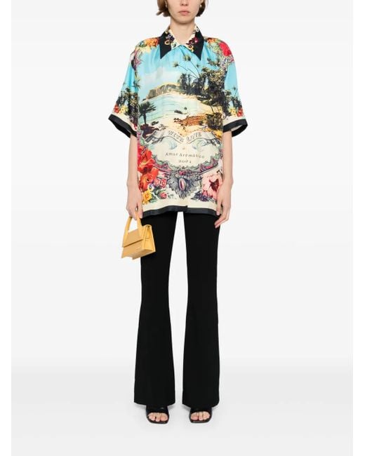 Camilla Gray Bathing Bombshell Shirt